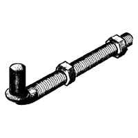 Stephens Pipe & Steel HD33010RP 0.63 x 4.5 in. Hanger Bolt