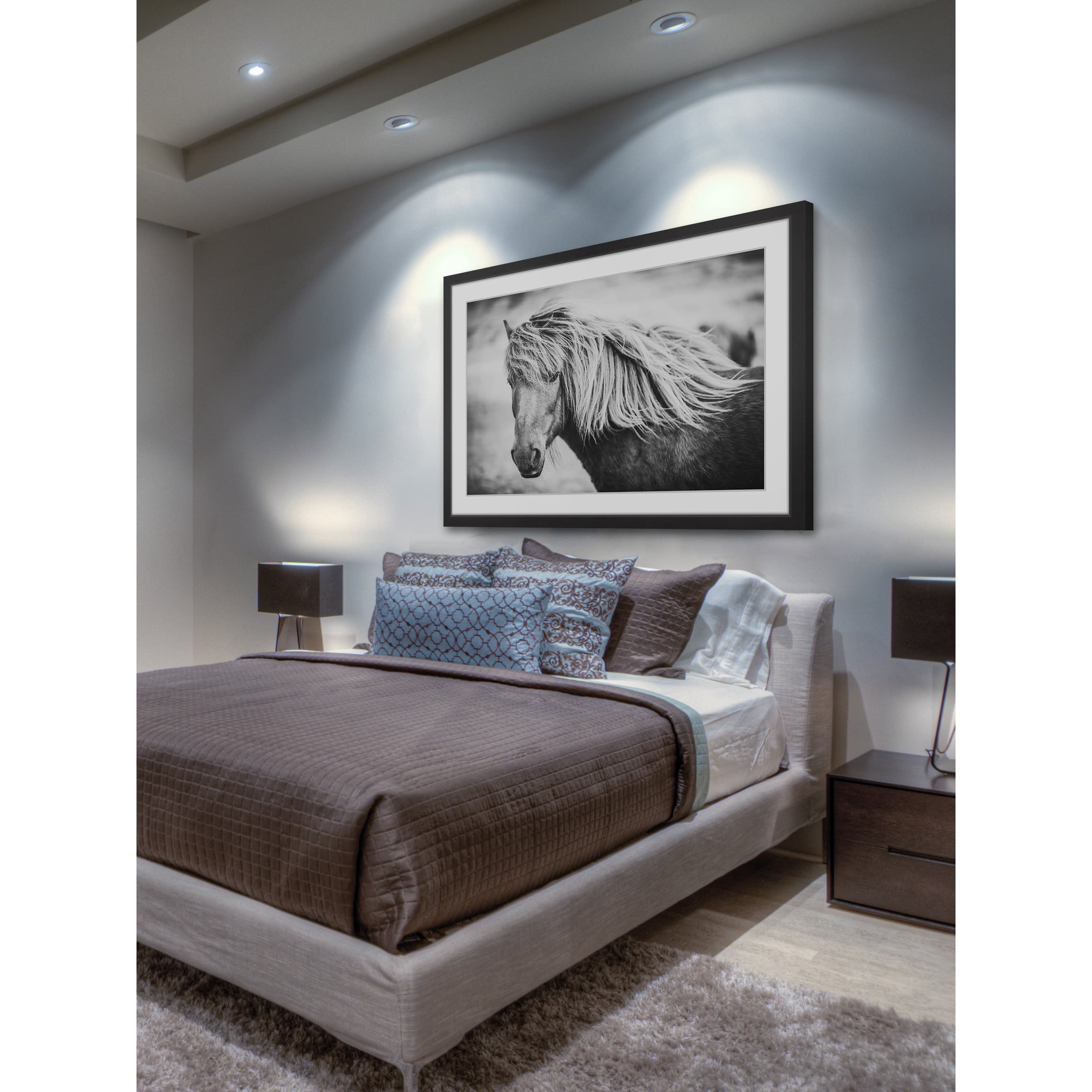 Marmont Hill "Beautiful Mane" Framed Painting Print