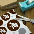 thumbnail image 3 of Man Pooping on Toilet Funny Premium Gift Wrap Wrapping Paper Roll, 3 of 5