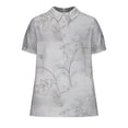 thumbnail image 5 of Trendy Summer Tops For Women 2026 Womens 3/4 Sleeve Tops Casual Fall Womens Blouses Dressy Christmas Graphic T Shirts For Women 2026 Trendy, 5 of 5