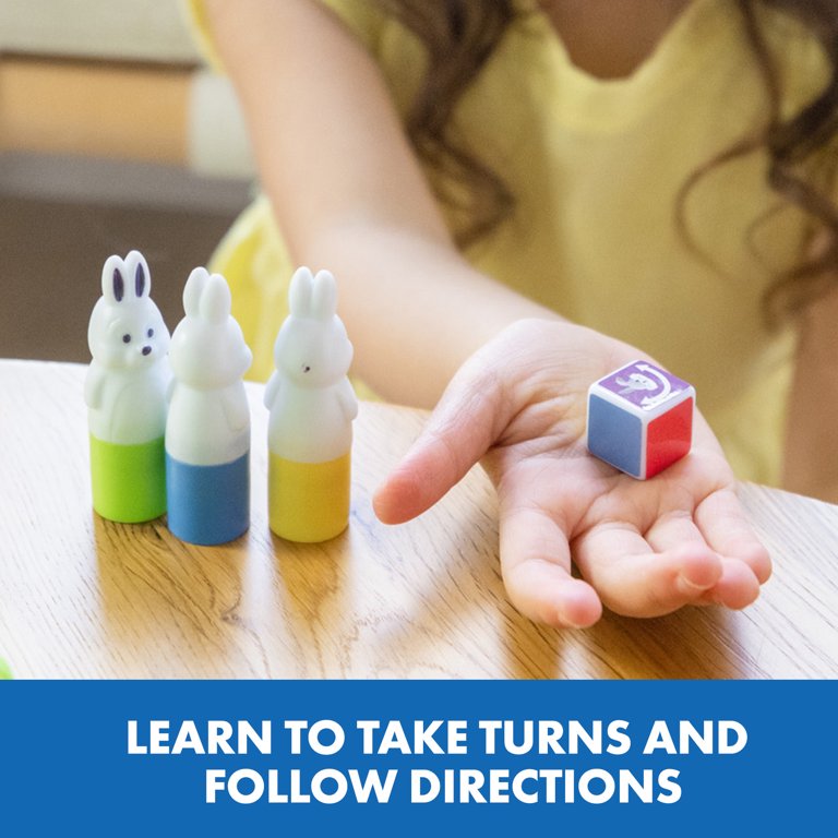 Educational Insights Bunny Hop Preschool Board Game, Matching