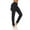 Black, variant on XFLWAM Skirted Leggings for Women Athletic Pickleball Tennis Golf Skorts Capris Elastic Waist Workout Gym Yoga Legging with Skirt Black XXL
