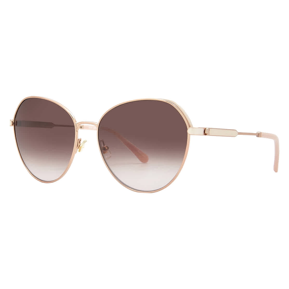 Kate Spade Jakayla Women's Gold-Tone Semi-Rimless Aviator