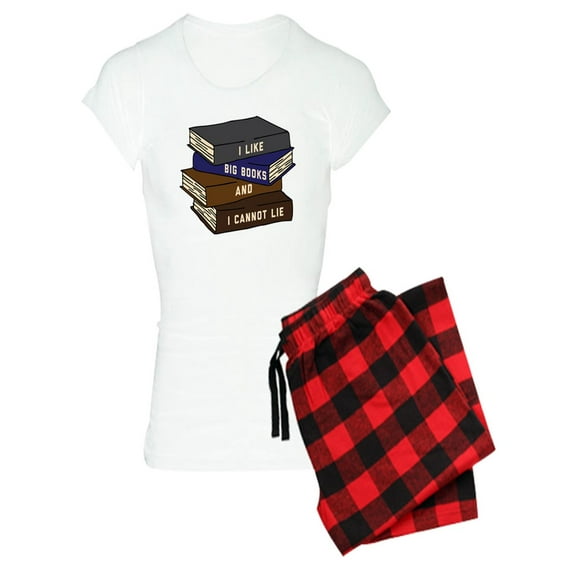 CafePress - I Like Big Books - Women's Light Pajamas