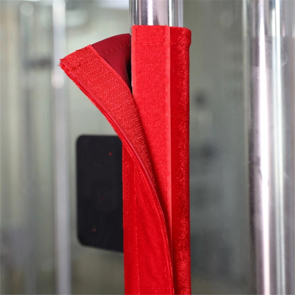 2 pairs Refrigerator Door Handle Covers,Keep Your Kitchen Appliance Clean from Smudges, Fingertips, Drips, &Food Stains, Perfect for Dishwashers (Red)