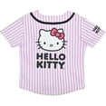 thumbnail image 2 of UPD Inc. Hello Kitty - Hello Kitty Girls Baseball Jersey - Fashion Mesh Button Front Girls Shirt, 2 of 2