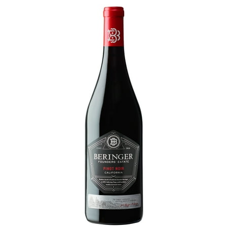Beringer Founders' Estate Pinot Noir Red Wine, 750 ml Bottle
