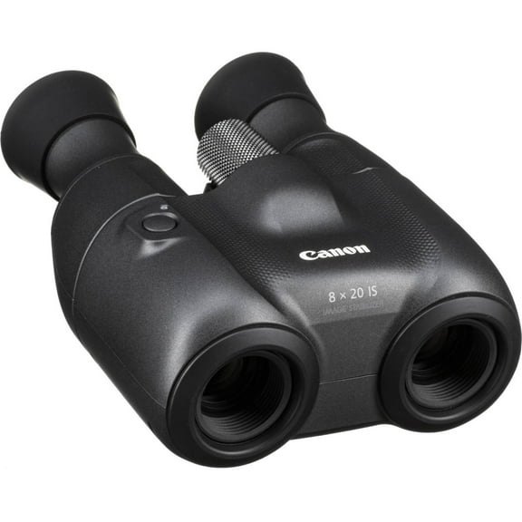 Canon 8x20 IS Series Weather Resistant Porro Prism IS Binocular with 6.6 Degree Field of View, Black