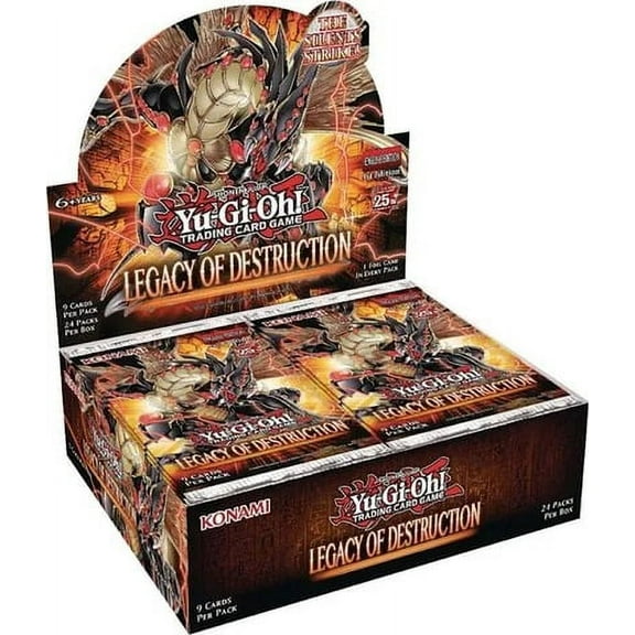YuGiOh Legacy of Destruction Booster Box (24 Packs, 25th Anniversary)