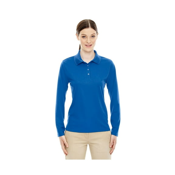 Ladies' Pinnacle Performance Long-Sleeve Piqué Polo