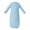 Light Blue, variant on Baby Boy's Infant Baby Rib Layette Body Suit, Style 4406