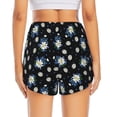 thumbnail image 4 of Fotbe Daisies Flowers Womens High Waist Running Shorts Athletic Workout Quick Dry Shorts for Women with Pockets Gym Yoga Summer Shorts-Small, 4 of 9