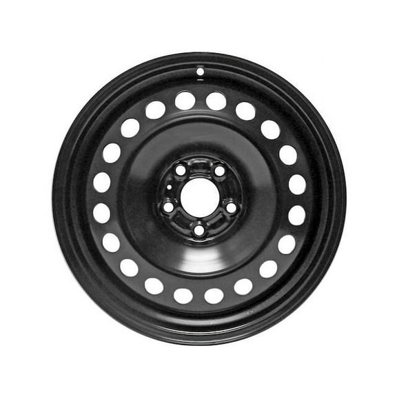 Marketplace Auto Parts Steel 17" Wheel 110 Pattern 17x7" 5 Lugs, Black