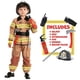 thumbnail image 3 of Disfraz de bombero marrón unisex para niños para disfraz de Halloween-S, 3 of 3