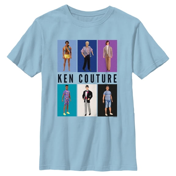 Boys Barbie Ken Couture Lineup T Shirt