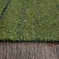 thumbnail image 3 of RUGSOTIC CARPETS HAND WOVEN FLAT WEAVE KILIM COTTON & POLYESTER ECO-FRIENDLY AREA RUGS - 2'6"x8', Runner, Green, Plain Solid Design, Low Pile Handmade Area Rugs for Living Room, Bed Room (DCP111), 3 of 9