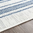 thumbnail image 6 of Mark&Day Outdoor Rugs, 3x10 Aerdt Global Indoor/Outdoor Pale Blue Runner Area Rug, Non Shedding Blue White Carpet for Patio, Porch, Deck, Bedroom, Living Room or Kitchen (2'7" x 10' Runner), 6 of 6