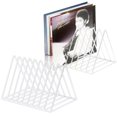 thumbnail image 1 of Organizador de discos Skywin, paquete de 2, con capacidad para 60 álbumes de vinilo, 1 of 7