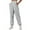 DR04-Gray, variant on Womens Sweat Pants with Pockets Elastic Waistband Petite Lounge Pants Baggy Sweatpants Solid Color Sweatpants Joggers Black L