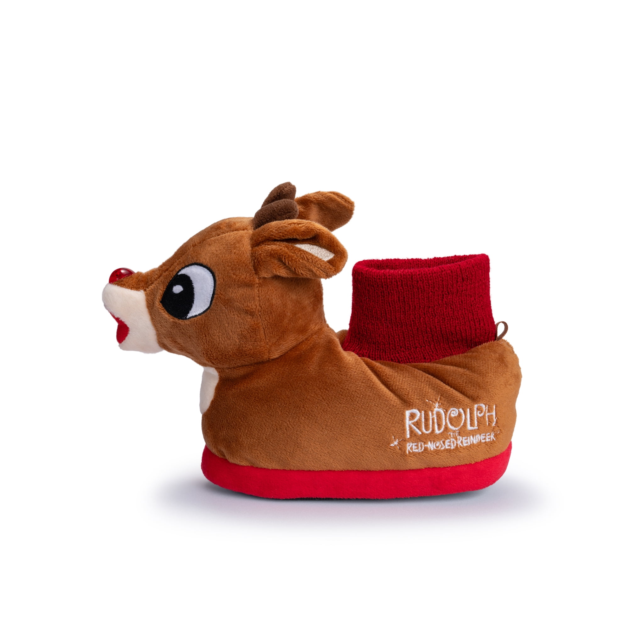 RUDLPH REIN TODDLER AND LITTLE GIRLS 3D SLIPPER