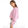 thumbnail image 4 of Champion Life Women's Crop Top Sweatshirt Reverse Weave Cut Off Long Sleeve, 4 of 4