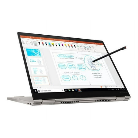 Lenovo ThinkPad X1 Titanium Yoga Gen 1 20QA000LUS 13.5" Touchscreen 2 in 1 Notebook - Intel Core i5 i5-1140G7 Quad-core (4 Core) 1.80 GHz - 16 GB RAM - 256 GB SSD - Windows 10 Pro - In-plane Swit