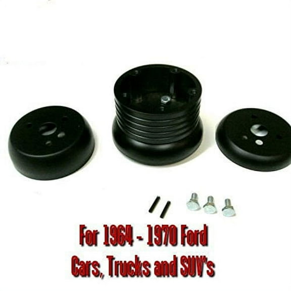 New World Motoring 5 Hole Billet Steering Wheel Adapter for 1967 to 1974 Ford Bronco