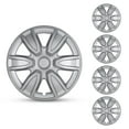 thumbnail image 3 of 14" Set of 4 Wheel Covers Snap on Hubcaps Full Hub Caps Fit R14 Tire & Steel Rim (4 Pack)-Lacquer, 3 of 11