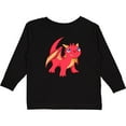 thumbnail image 3 of Inktastic Cute Baby Red Dragon Boys or Girls Long Sleeve Toddler T-Shirt, 3 of 5