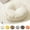 BG, variant on Lwlmwt Thickened Fabric Round Floor Pillow Japanese-Style Cotton-Linen Floor Cushions Living Room Tatami Cushion Solid Color Cushion Suitable for Rooms and Living Rooms