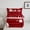 Red White, variant on Feelyou Winter Cartoon Snowman 01, Merry Christmas Twin Comforter Sets, Western Festival Holiday Reversible Bedding Set, Luxury Bedroom Decor, 2pcs