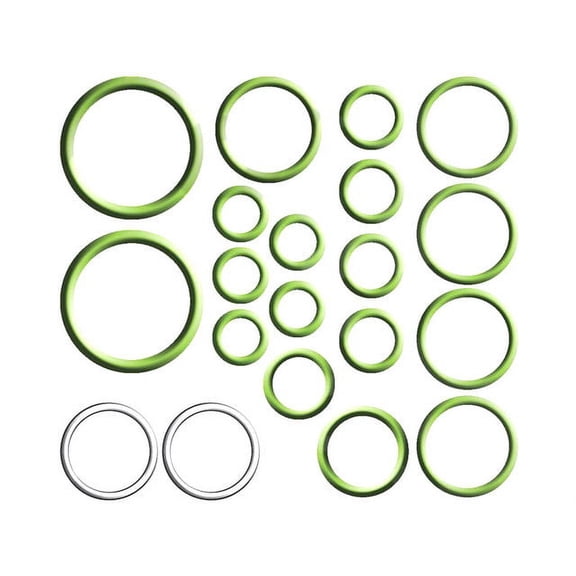 A/C System O-Ring and Gasket Kit - Compatible with 1968 - 1973, 1977 Mercedes-Benz 280SE 1969 1970 1971 1972