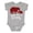 AC-Heather Grey, variant on I Love My Daddy Boys or Girls Baby Bodysuit