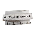 thumbnail image 2 of Soporte de madera para correa de perro, estante para colgar correas de perro, decoración ligera con 4 Blanco, 2 of 9