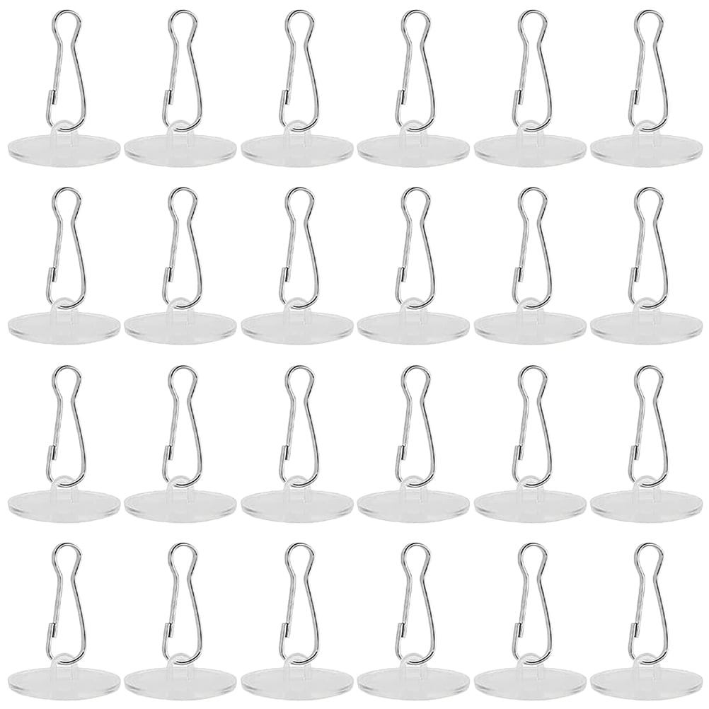 30 Sets Adhesive Ceiling Hook No Drill Ceiling Hook Wall Decoration