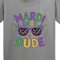 thumbnail image 4 of Inktastic Mardi Gras Dude Youth T-Shirt, 4 of 5