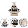 thumbnail image 1 of KAKOWELY 1Set Silver Rv Cabinet Lock Keyless Push Button Lock for Drawer Cupboard Reliable Use, 1 of 8