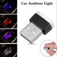 thumbnail image 4 of fastboy USB Mini Car Interior Night Light LED Flexible Neon Ambience Lamp pink purple, 4 of 8