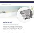 thumbnail image 3 of Vuzati 16" X 16" Undermount Round Shape Stainless Steel Kitchen/Bar Sink, 3 of 7