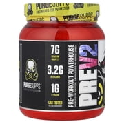 MuscleSport Pre V2, Pre-Workout Powerhouse, Candy Riot, 17.64 oz (500 g)