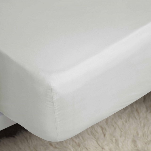 Belledorm Drap-Housse en Satin 100 % Coton Extra Profond