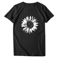 thumbnail image 4 of Holiday Clearance! Graphic Tees for Women Summer Tops for Women 2023 Yellow Tshirt Teenager Clothes Anime Gifts for Teen Girls Bandana Top Teenager Gifts for Girlsgraphic T Shirts, 4 of 5