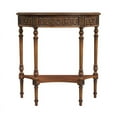 thumbnail image 2 of Butler Danelle Antique Cherry Demilune Console Table, 2 of 6