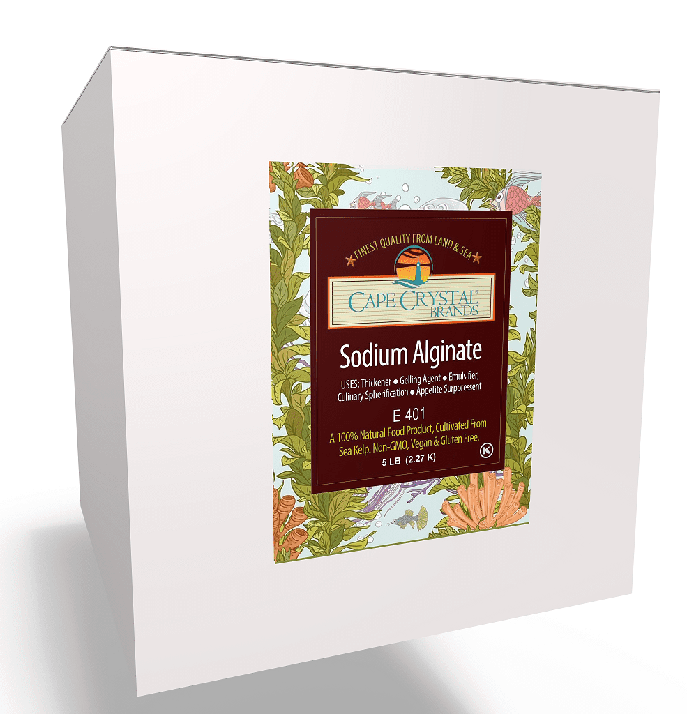 Sodium Alginate in Powder Form Food Grade Thickening Agent For