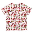 thumbnail image 2 of Halloween Zombie Elements Pattern All Over Youth T Shirt, 2 of 2