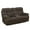 Brown-Double, variant on Aukfa Oversized Recliner Overstuffed Armchair for Living Room, Microfiber, Brown