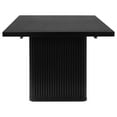 thumbnail image 5 of Catherine Rectangular 84-inch Wood Dining Table Black, 5 of 9