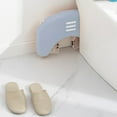 thumbnail image 6 of Folding Toilet Stool, Squatting Poop Stool, Bathroom Potty Step Stool, Toilet Assistance Steps, Step Stool, Fits All Toilets, Detachable ＆ Stackable, 6 of 7
