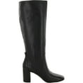 thumbnail image 2 of Cole Haan Womens Chrystie Leather Tall Knee-High Boots, 2 of 3