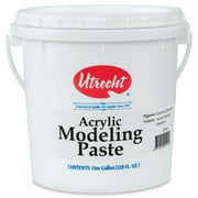 Utrecht Artists Acrylic Model Paste Extender 128 oz White Acrylic Medium